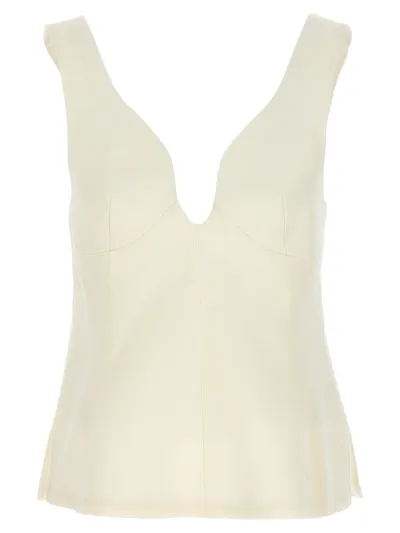 Jil Sander 70 Tops White