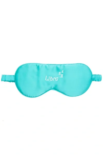 Holisticity Zodiac Silk Eye Mask - Libra In Blue