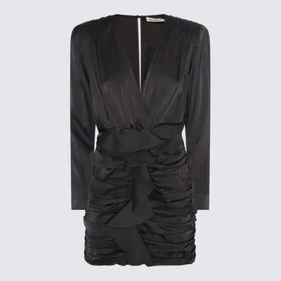 The New Arrivals By Ilkyaz Ozel Black Mini Dress