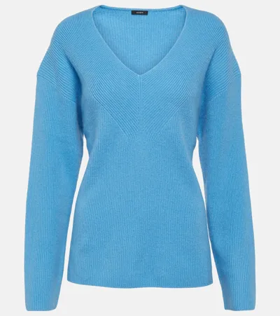 Joseph Cashmere Sweater In Blue