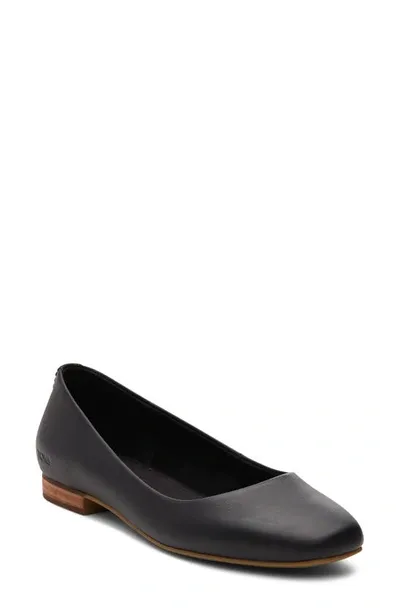 Toms Briella Ballet Flat In Black