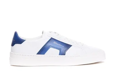 Santoni Sneakers In White