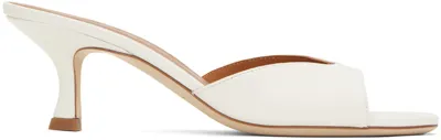 Staud Brigitte Mules In White