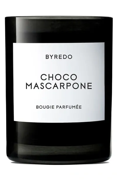 Byredo Choco Mascarpone Candle In Black