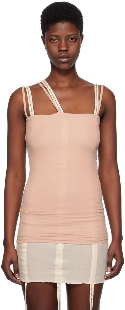 Baserange Pink Nida Tank Top In Haptic