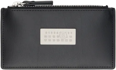 Mm6 Maison Margiela Black Numeric Wallet