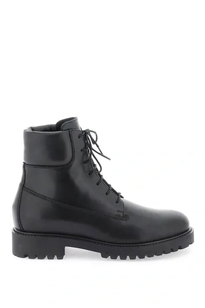 Totême Toteme Husky Ankle Boots In Black