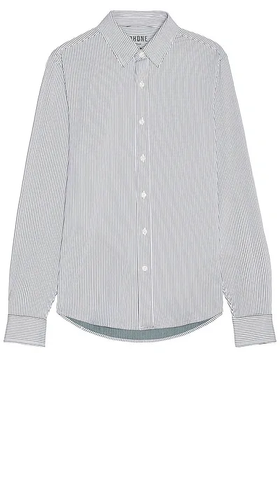 Rhone Commuter Slim Fit Shirt In Blue