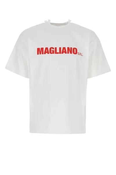 Magliano T-shirt-xl Nd  Male In White