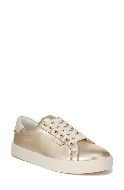 Sam Edelman Ethyl Lace Up Sneaker Gold Leaf