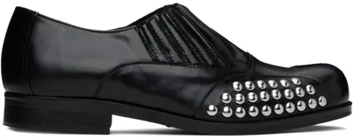 Stefan Cooke Black Studded Loafers