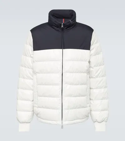 Moncler Coyers Quilted Down Jacket In White