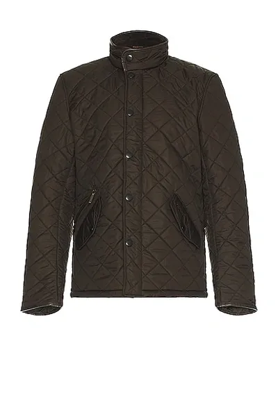 Barbour Powell Quilt Jacket In Green