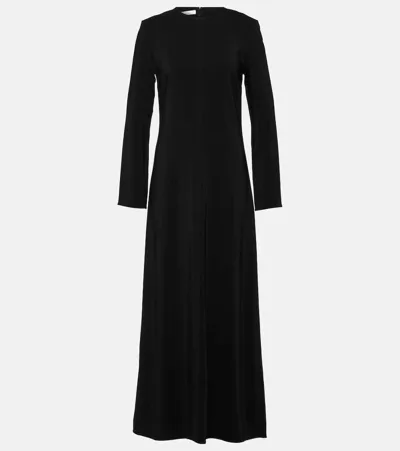 Co Jersey Maxi Dress In Black