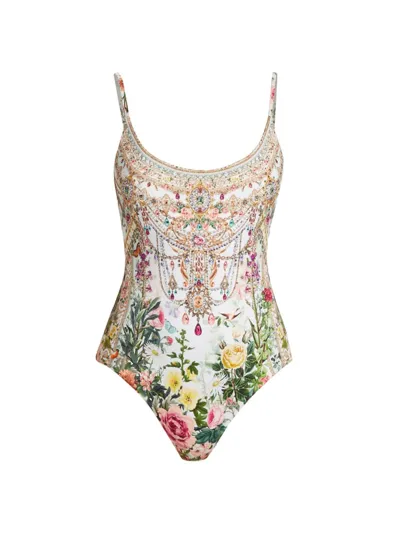 Camilla Renaissance Romance Scoop-neck One-piece Swimsuit