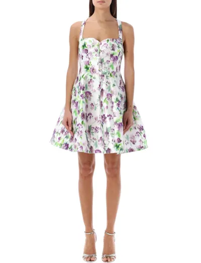 Philosophy By Lorenzo Serafini Philosophy Di Lorenzo Serafini Floral Printed Sleeveless Dress In Multi