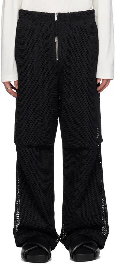 Jil Sander Black Layered Trousers