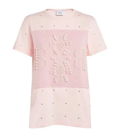 Barrie Sparkling Thistle T-shirt In Pink