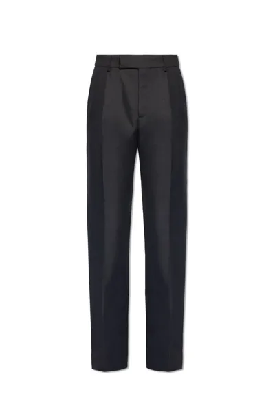 Gucci Gg Web Lable Pants In Black