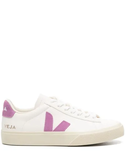 Veja Campo Chrome Free Leather In White