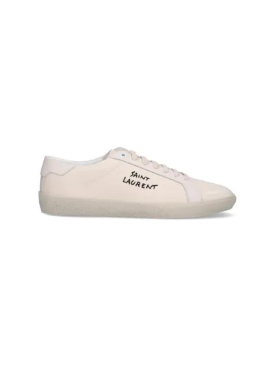 Saint Laurent Sneakers In White