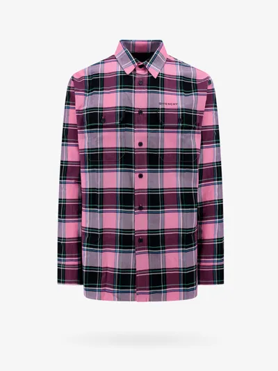 Givenchy Man Shirt Man Pink Shirts