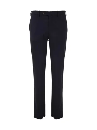 Pt01 Man Slim Trousers Clothing In Blue