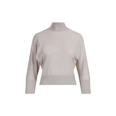 Junya Watanabe Max Mara  Talea Turtleneck Cropped Sweater In Black