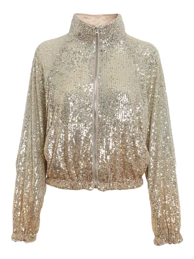 Pinko Derby 4 Jacket In Gold