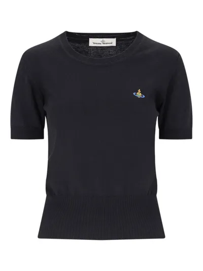 Vivienne Westwood Top In Black