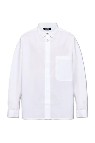 Jacquemus Patch Pocket Shirt In White