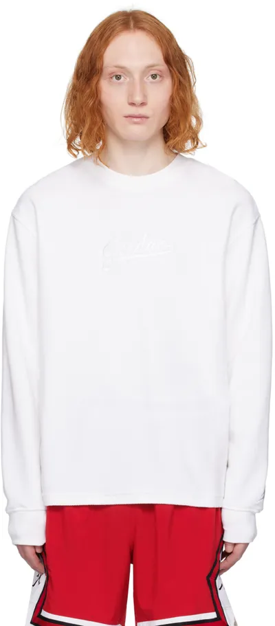 Nike White Mvp Statement Long Sleeve T-shirt