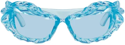 Ottolinger Blue Twisted Sunglasses