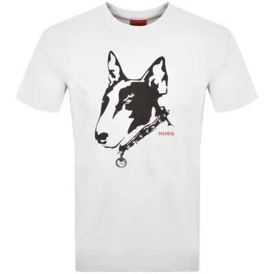 Hugo Dammock T Shirt White