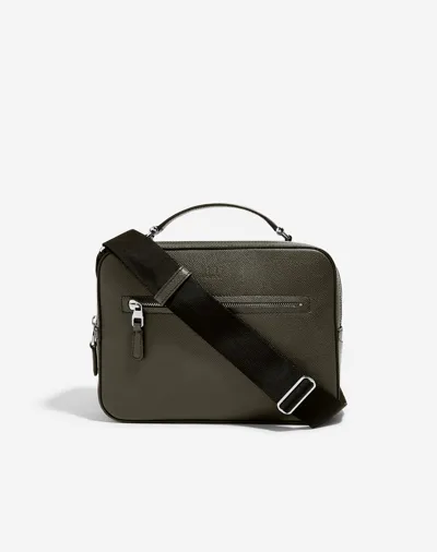 Dunhill Cadogan Top Handle Bag In Green