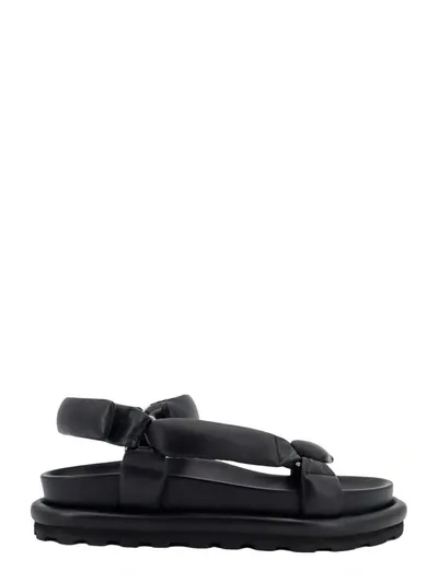 Jil Sander Sandals In Black