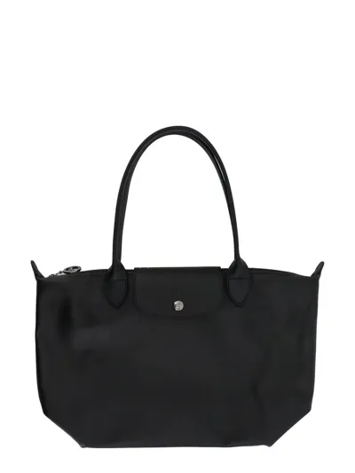 Longchamp Le Pliage Xtra Snap In Black