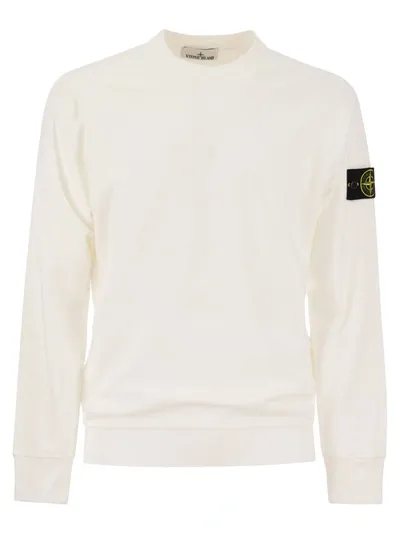 Stone Island Sweatshirt In White