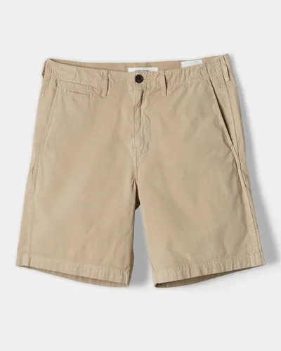 Billy Reid, Inc Pima Cotton Chino Short In Khaki