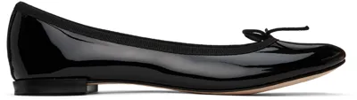 Repetto Black Cendrillon Ballerina Flats In 410 Noir