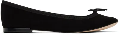 Repetto Black Cendrillon Ballerina Flats In 410 Black