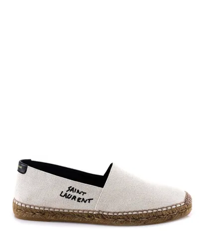 Saint Laurent Espadrilles In White