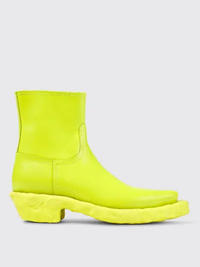 Camperlab Flat Ankle Boots  Woman Color Green