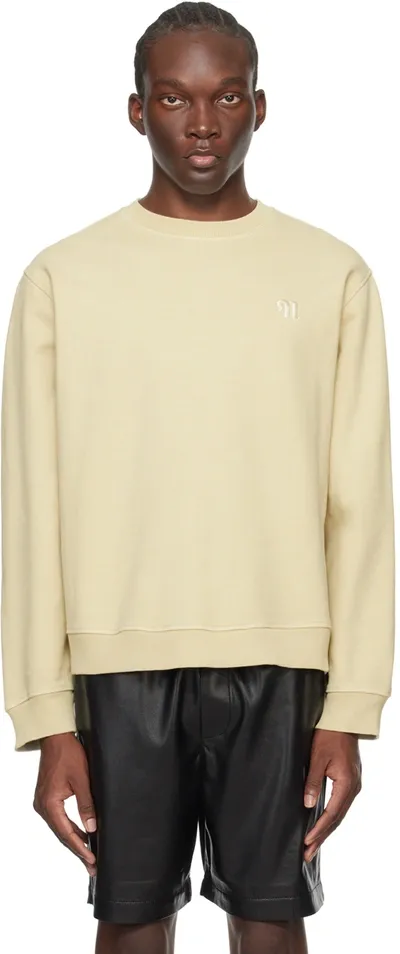 Nanushka Beige Mart Sweatshirt In Shell