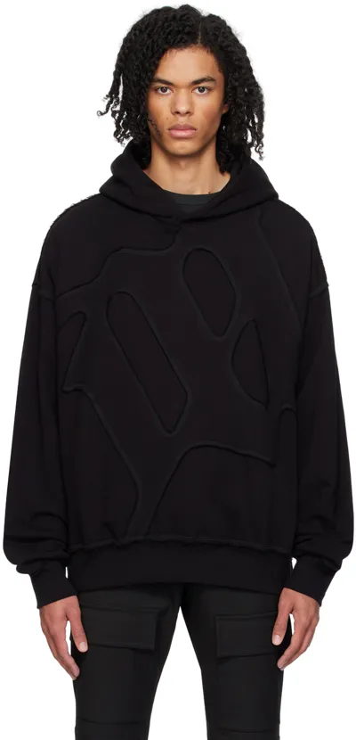 Misbhv Big M Hoodie In Black