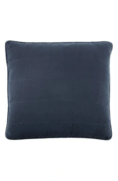 Pom Pom At Home Antwerp Large Euro Pillow In Navy