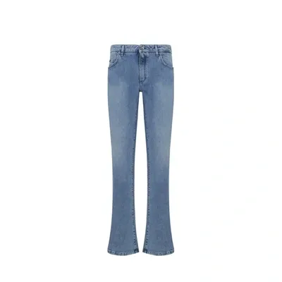 Dolce & Gabbana Light Blue Cotton Blend Jeans In Variante Abbinata