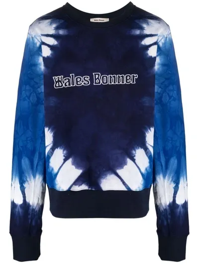 Wales Bonner Original Sweatshirt Clothing In Blue