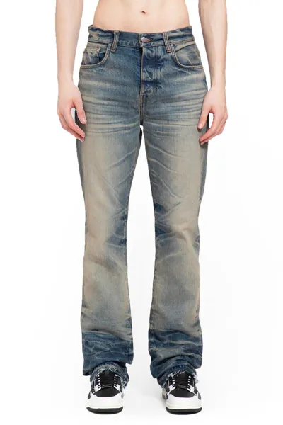 Amiri Jeans In Blue Cotton