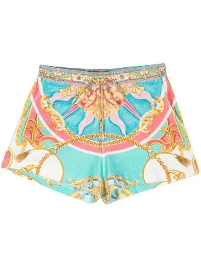 Camilla Sail Away With Me Multicolored Shorts